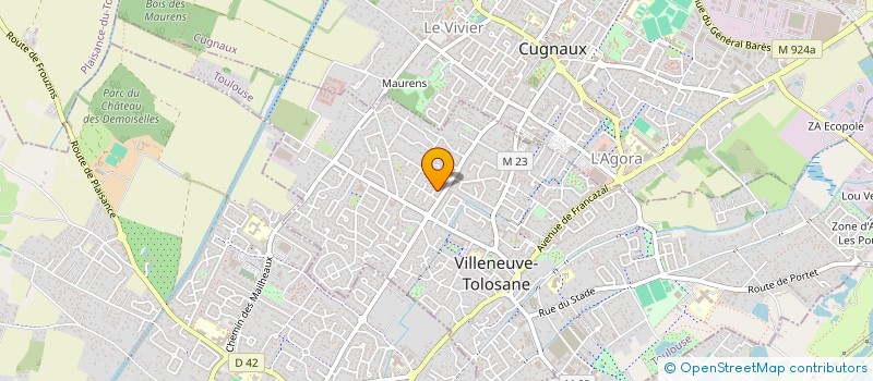 localisation de l'entreprise MONSIEUR NIKOLA CEKO  FROUZINS