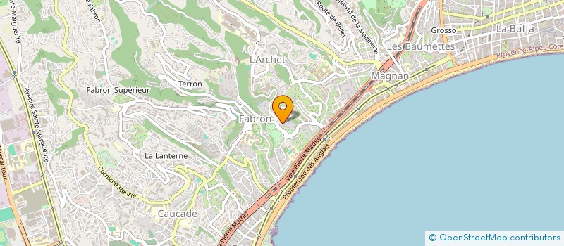 localisation de l'entreprise MONSIEUR NIKOLA DELON à NICE