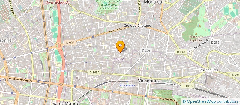 localisation de l'entreprise MONSIEUR NIKOLA IVANOV à MONTREUIL