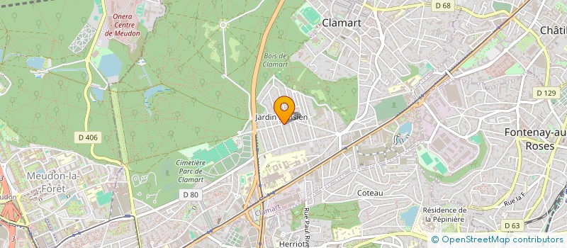localisation de l'entreprise MONSIEUR NIKOLA KORDULUP à CLAMART