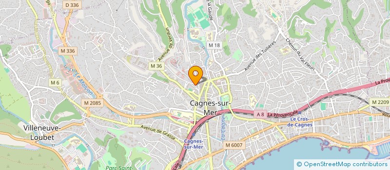 localisation de l'entreprise MONSIEUR NIKOLA KOVACHEV à CAGNES-SUR-MER