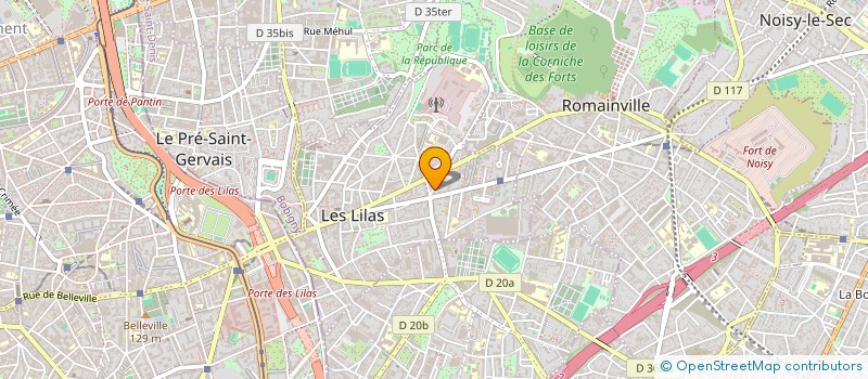 localisation de l'entreprise MONSIEUR NIKOLA KRASOJEVIC  LES LILAS