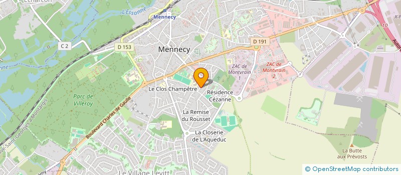 localisation de l'entreprise MONSIEUR NIKOLA KUZMANOVIC à MENNECY