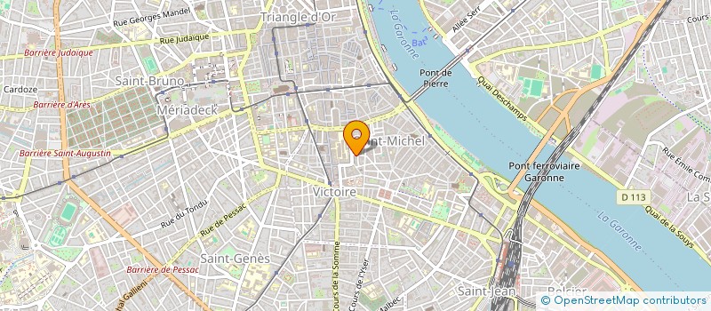 localisation de l'entreprise MONSIEUR NIKOLA MARINOV  BORDEAUX