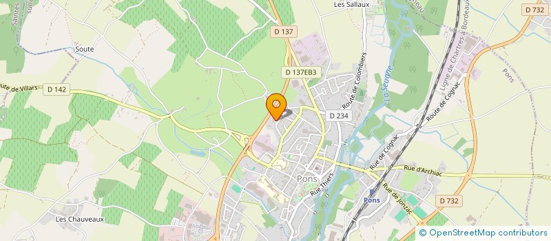 localisation de l'entreprise MONSIEUR NIKOLA NOKOLOV à PONS