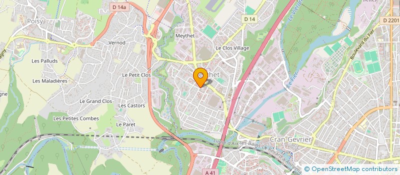 localisation de l'entreprise MONSIEUR NIKOLA STOLIC à ANNECY
