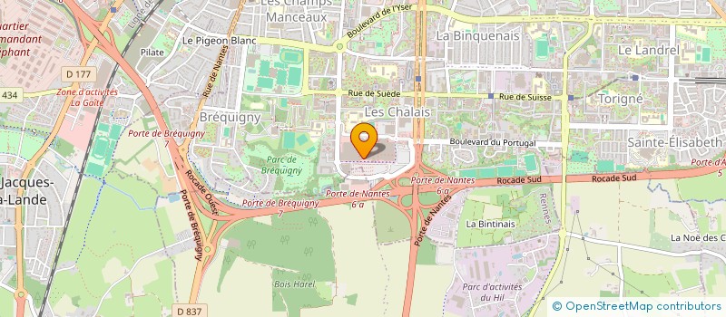 localisation de l'entreprise MONSIEUR NIKOLA TSONEV  RENNES