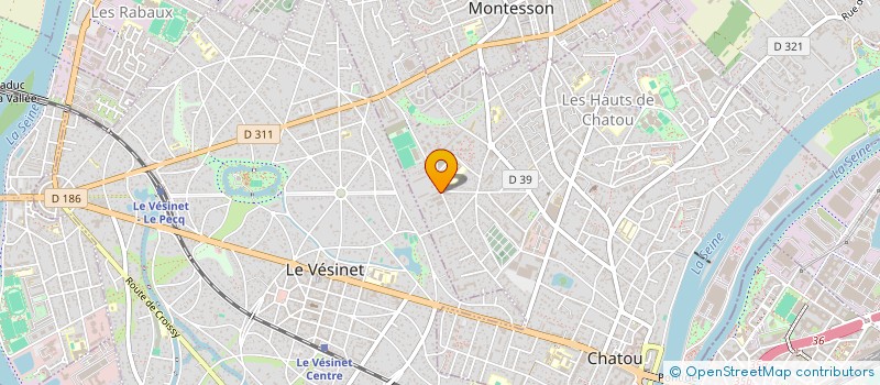 localisation de l'entreprise MONSIEUR NIKOLA TURIERE à CHATOU