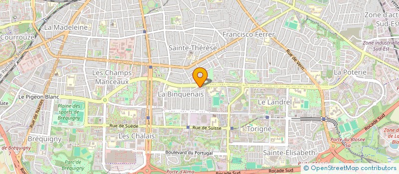 localisation de l'entreprise MONSIEUR NIKOLAI ZHURAVLOV  RENNES