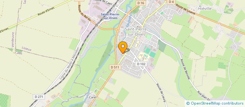 localisation de l'entreprise MONSIEUR NIKOLAOS ELEFTHERIADIS  SAINT-PIERRE-EN-AUGE