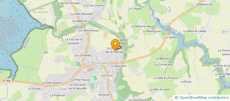 localisation de l'entreprise MONSIEUR NIKOLAS JEANDIN  BEAUSSAIS-SUR-MER