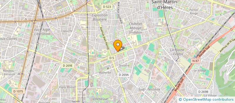 localisation de l'entreprise MONSIEUR NIKOLAS KELPEKIS  GRENOBLE