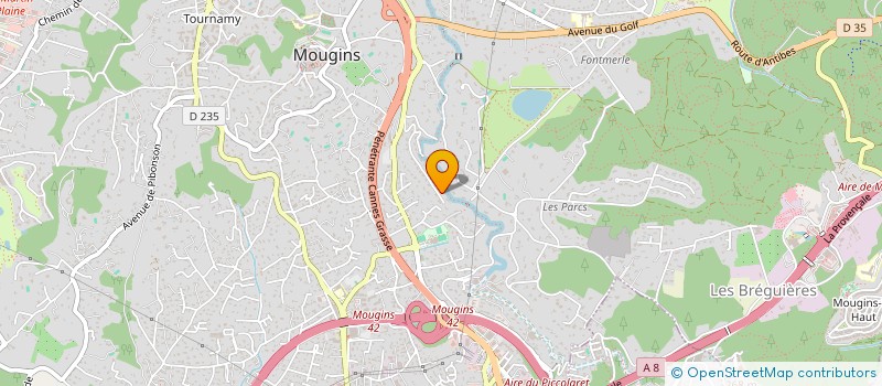 localisation de l'entreprise MONSIEUR NIKOLAY ARTAMONOV à MOUGINS