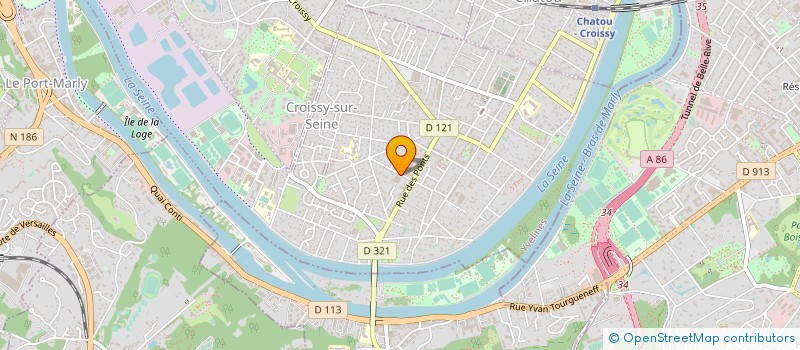 localisation de l'entreprise MONSIEUR NIKOLAY HALACHEV  CROISSY-SUR-SEINE