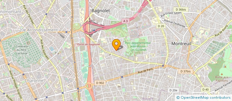 localisation de l'entreprise MONSIEUR NIKOLAY ILIYANOV à BAGNOLET