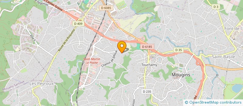localisation de l'entreprise MONSIEUR NIKOLAY VYLCHEV à MOUGINS