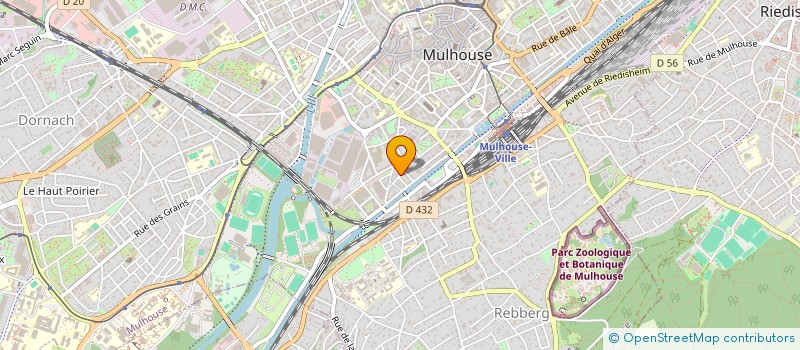 localisation de l'entreprise MONSIEUR NIKOLLE ASANOVIC  MULHOUSE