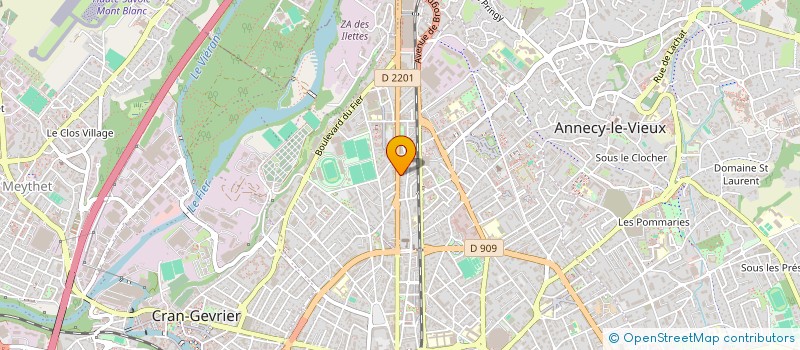 localisation de l'entreprise MONSIEUR NIKOLOZ GABELAIA  ANNECY