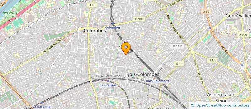 localisation de l'entreprise MONSIEUR NIKOLOZI ALEKSANDROVI à BOIS-COLOMBES