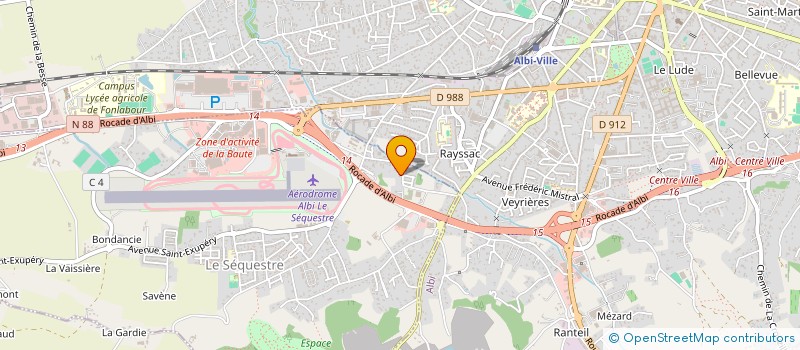 localisation de l'entreprise MONSIEUR NIKOLOZI ARCHUADZE  LE SEQUESTRE