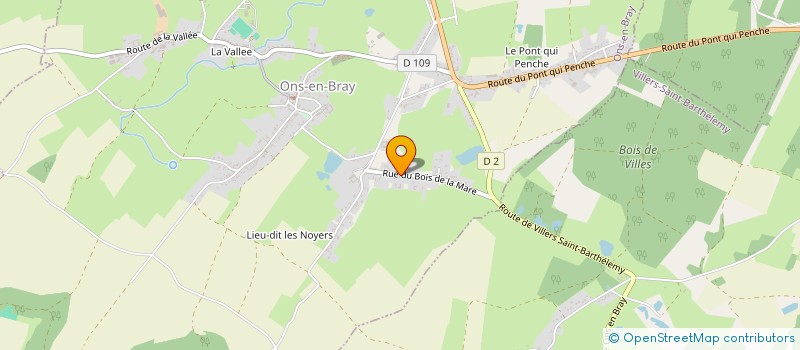 localisation de l'entreprise MONSIEUR NIKOS DUNEME  ONS-EN-BRAY