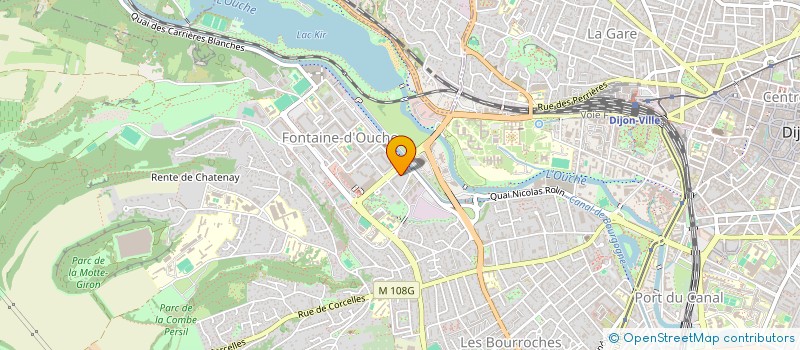 localisation de l'entreprise MONSIEUR NIKSON DORCE  DIJON