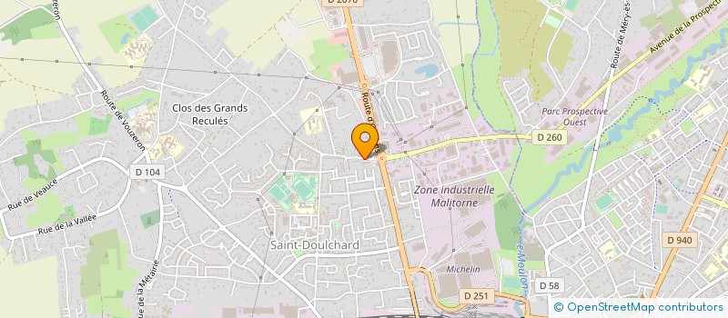 localisation de l'entreprise MONSIEUR NIKY-NIKOLAS HAMEL  SAINT-DOULCHARD