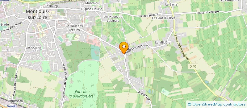 localisation de l'entreprise MONSIEUR NIKY RICHARD à MONTLOUIS-SUR-LOIRE