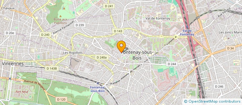 localisation de l'entreprise MONSIEUR NIL ANTONIETTI à FONTENAY-SOUS-BOIS