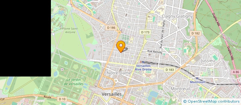 localisation de l'entreprise MONSIEUR NIL BOUAOUNI à VERSAILLES