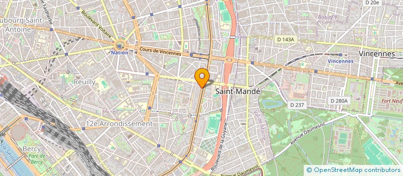 localisation de l'entreprise MONSIEUR NIL GANDHI  PARIS