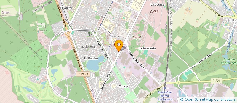 localisation de l'entreprise MONSIEUR NIL GROUTEAU à ORLEANS