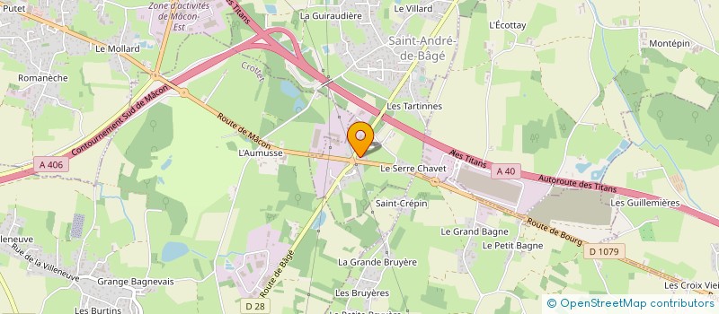 localisation de l'entreprise MONSIEUR NIL MAREINE à SAINT-ANDRE-DE-BAGE