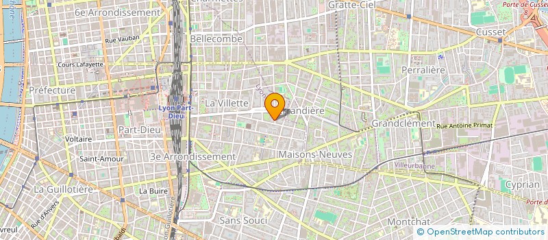 localisation de l'entreprise MONSIEUR NIL NDUMBI  LYON