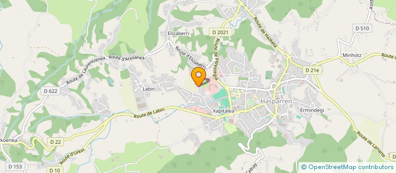 localisation de l'entreprise MONSIEUR NIL ORLHAC-NASTORG  HASPARREN