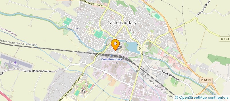 localisation de l'entreprise MONSIEUR NIL PEREIRA MUNOZ  CASTELNAUDARY