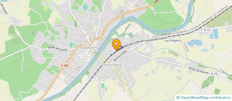 localisation de l'entreprise MONSIEUR NIL REVEL  COUFOULEUX