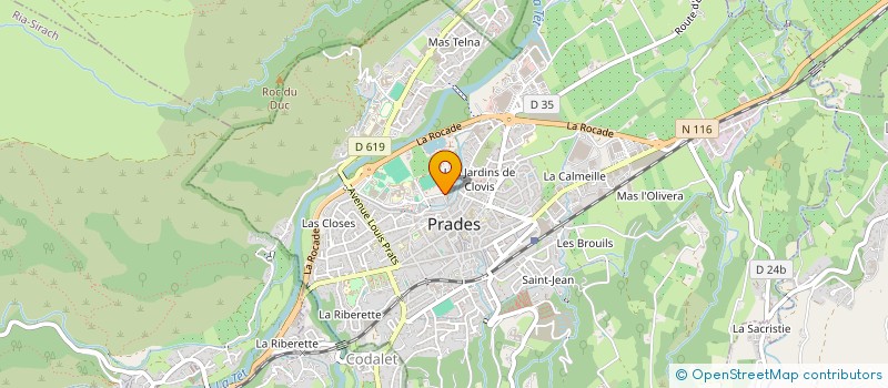 localisation de l'entreprise MONSIEUR NIL VENTUJOL à PRADES