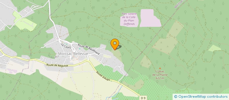 localisation de l'entreprise MONSIEUR NILAN SIRI  BAUDUEN