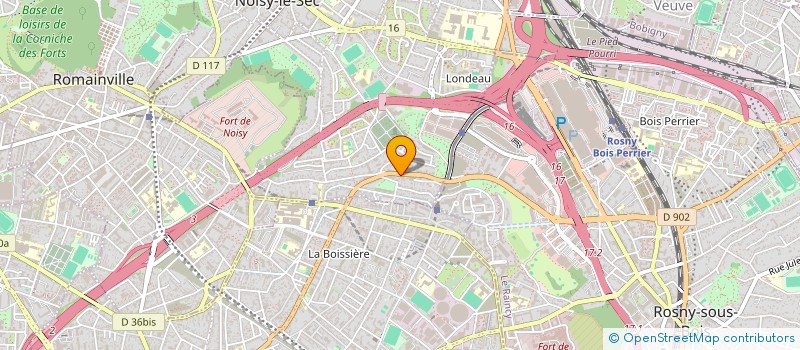 localisation de l'entreprise MONSIEUR NILANE JEAN-OLIVE à NOISY-LE-SEC