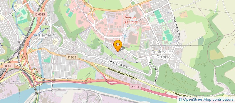 localisation de l'entreprise MONSIEUR NILLS RICHARD  GONFREVILLE-L'ORCHER