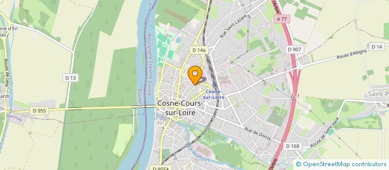 localisation de l'entreprise MONSIEUR NILOJA MARIANAYAGAM à COSNE-COURS-SUR-LOIRE