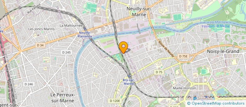 localisation de l'entreprise MONSIEUR NILOJAN JEYAMOGAN  BRY-SUR-MARNE