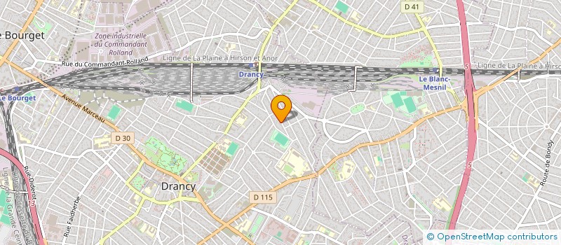 localisation de l'entreprise MONSIEUR NILOJAN NAVARATNAM à DRANCY