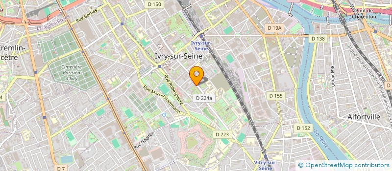 localisation de l'entreprise MONSIEUR NILS BALLEYDIER  IVRY-SUR-SEINE