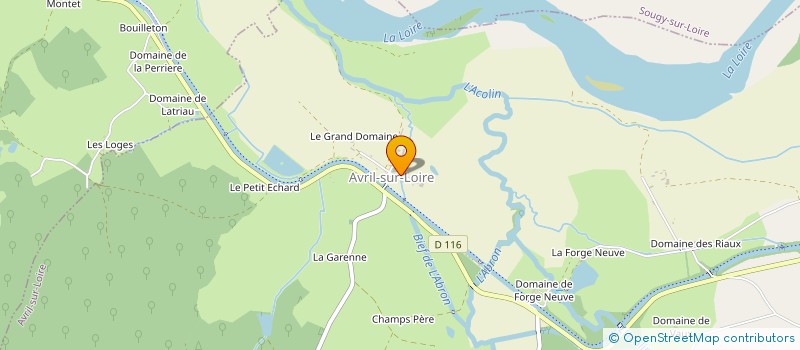 localisation de l'entreprise MONSIEUR NILS BERTHE à AVRIL-SUR-LOIRE