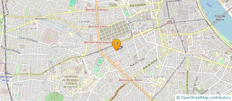 localisation de l'entreprise MONSIEUR NILS BINAZET à BORDEAUX