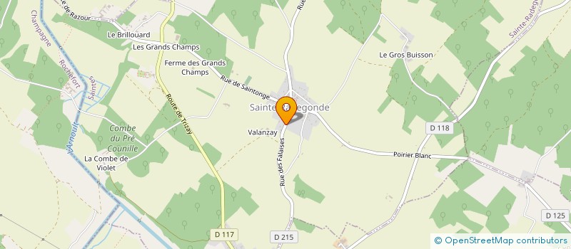 localisation de l'entreprise MONSIEUR NILS BOUHIER  SAINTE-RADEGONDE