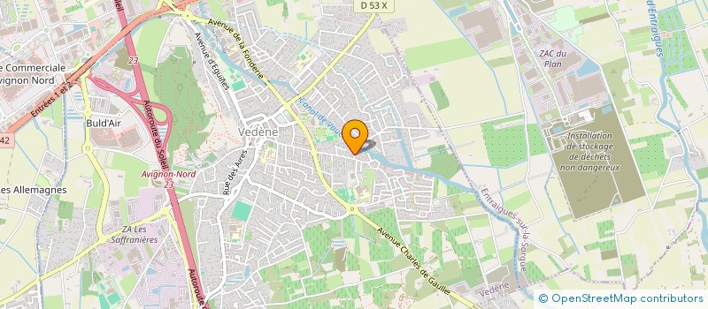 localisation de l'entreprise MONSIEUR NILS CHEVALIER  VEDENE