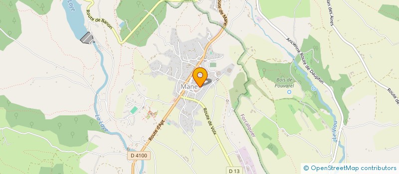 localisation de l'entreprise MONSIEUR NILS COLIRE  MANE